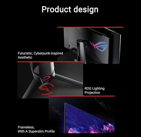 ASUS 81.28 cm (32 inch) 4K Ultra HD LED Backlit OLED Panel Gaming