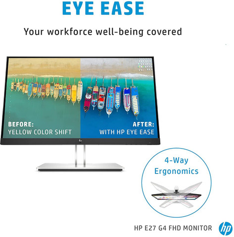 HP 67.82 cm (27 inch) Full HD IPS Panel Monitor (E27 G4) Price in