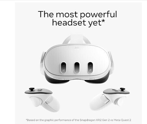 META Quest 3 Headset VR 512 GB: Asgard's Wrath 2 Bundle Motion