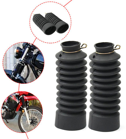SRPHERE Motorcycle Front Fork Cover Shock Protector Dust