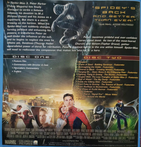 Spiderman 3 -(dvd) Price in India - Buy Spiderman 3 -(dvd) online
