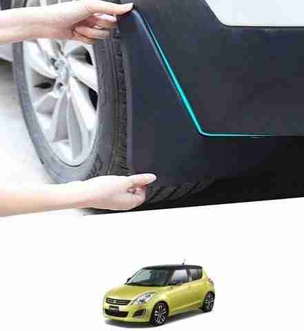 Swift Rear Guard Trigcars Front Mud Guard, Rear Mud Guard For Maruti Swift 2005, 2021 ...