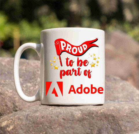 Balloonistics PROUD TO BE PART OF ADOBE Theme CoffeeMug for Gift and Choice  for Kids Friends Ceramic Coffee Mug Price in India - Buy Balloonistics  PROUD TO BE PART OF ADOBE Theme