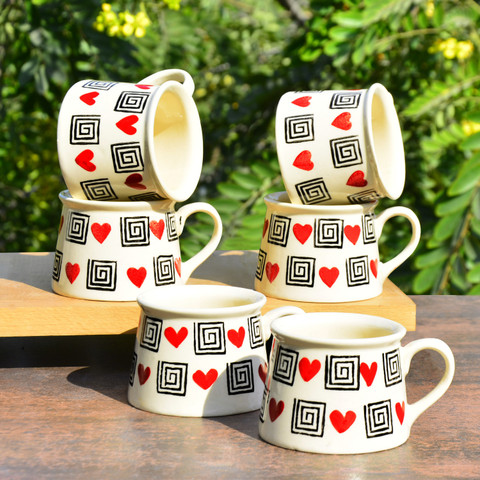 2009 starbucks coffee mugs Starbucks Love Heart Strings Red White New Bone China Mug-2009
