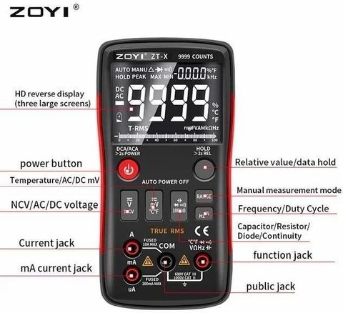 BABATOOLS ZT-X Digital Multimeter Price in India - Buy BABATOOLS