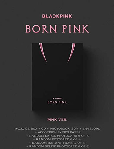 Blackpink -Vol. 2 Born Pink Box Set Ver. Pink version Audio CD