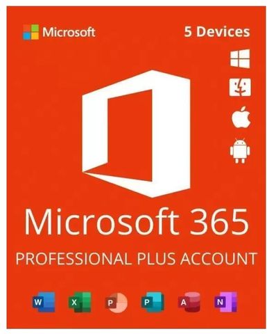 MICROSOFT Office 365 Professional Plus (5 PCs/User, Lifetime