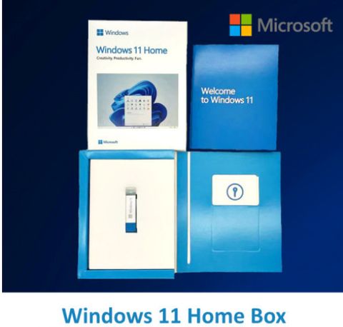 Windows Activation Epack MICROSOFT Windows 11 Home Box Pack (Lifetime) Activation Key Card with ...