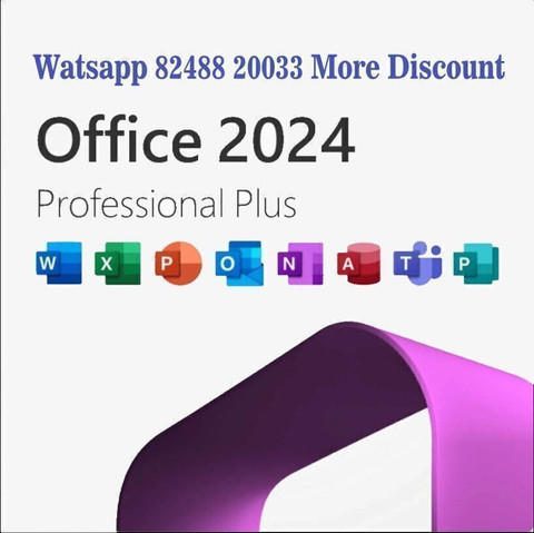 MICROSOFT Office 2024 Lifetime License For Windows 10 And 11 Pc