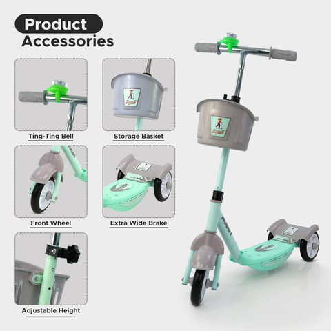 wheel scooter noddy scooter