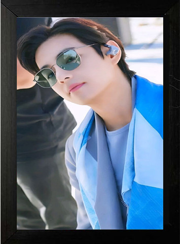 Manas BTS V (Kim Taehyung) Photo Frame For BTS Fans/Room Decor