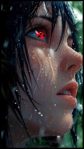 Quadiri Enterprises Granefire-anime9 3D Painting 12.8 inch x 8.5