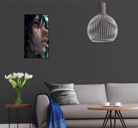 Quadiri Enterprises Granefire-anime9 3D Painting 12.8 inch x 8.5