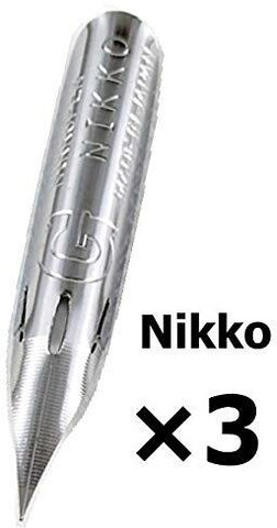 NIKKO G Pen Nib 3-Pics Set + Tachikawa G Pen Nib 3-Pics Nib - Buy