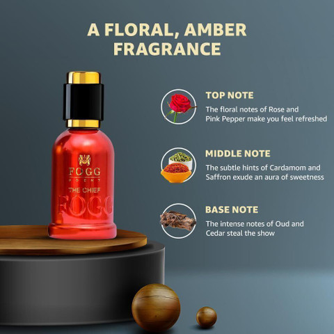 Buy FOGG Scent Set of 2 - Commander and Chief Spray for Men's and
