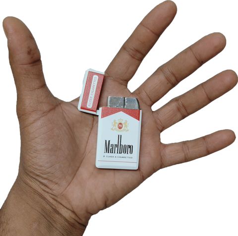 Point Zero Premium Refillable Marlboro Red White Cigarette slim Design  Cigarette -Windproof Lighter -Jet Flame -Slim, Sleek Design - Collectibles  Gifts for Men Pocket Lighter Price in India