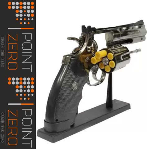 cigarette pistol lighter Ala Flame Refillable Premium 357 GUN SHAPE CIGARETTE LIGHTER (GUN ,BULLET  WITH STAND) Pocket Lighter Pocket Lighter Pocket Lighter Price in India