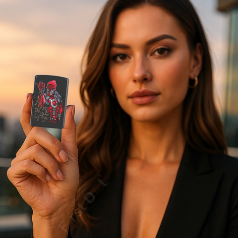 First Dot Deadpool Lighter For Cigarette | Runs On Liquid Fuel | Classic  Anime-Inspired Design Lighter For Cigarette | Runs On Liquid Fuel | Classic  Pocket Lighter Price in India