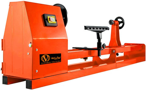 VOLTZ 4 Speeds 890/1260/1760/2600 RPM 400W Wood Lathe Machine for