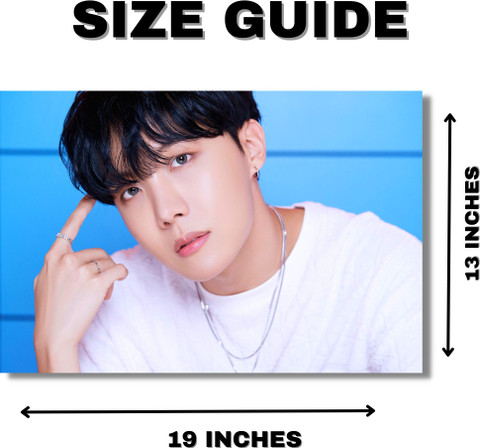 BTS JHOPE POSTER (13x19 Inches) 300 GSM Wall Poster | BTS Wall