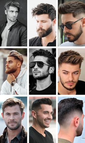hairdressing posters for a salon