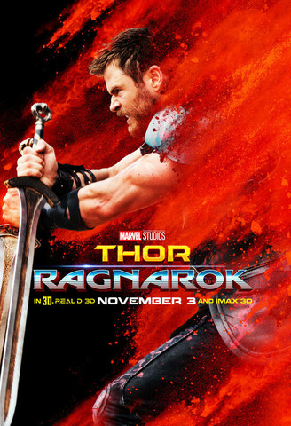 Poster Marvel Thor Ragnarok sl-17565 (Large Poster, 36x24 Inches