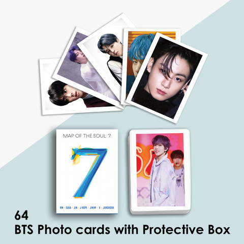 Beautiful BTS Album Map of The Soul 7 Lomo Card For BTS Fan's