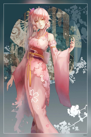 Anime Girls Kimono Japanese Clothes Matte Finish Poster Paper Print -  Animation & Cartoons posters in India - Buy art, film, design, movie,  music, nature and educational paintings/wallpapers at Flipkart.com