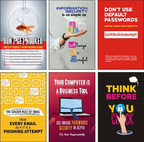 cyber security posters for office