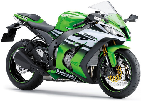 Poster Kawasaki Ninja Zx 10R Motorcycles Kawasaki Vehicle