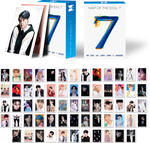 Beautiful BTS Album Map of The Soul 7 Lomo Card For BTS Fan's