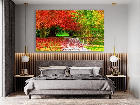 Decorative Poster for Bed Room , Drawing Room Vinyl - Abstract