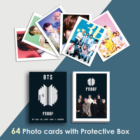 Special BTS Proof Album Photo card For BTS True Fan's ( 