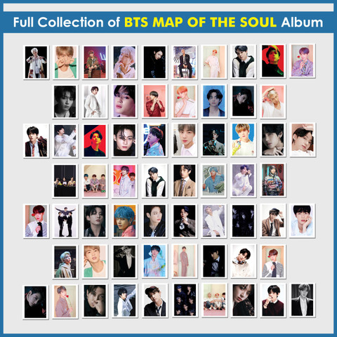 Beautiful BTS Album Map of The Soul 7 Lomo Card For BTS Fan's