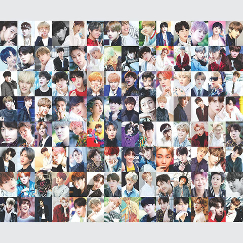 Pack of 112 BTS Photocards,BTS THE BEST Premium Lomo Cards All 7