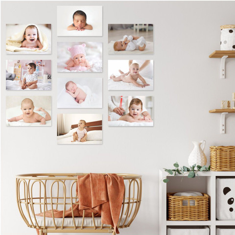 Cute Baby Posters Smiling Baby Wall Poster For Room Decor Paper Print ...