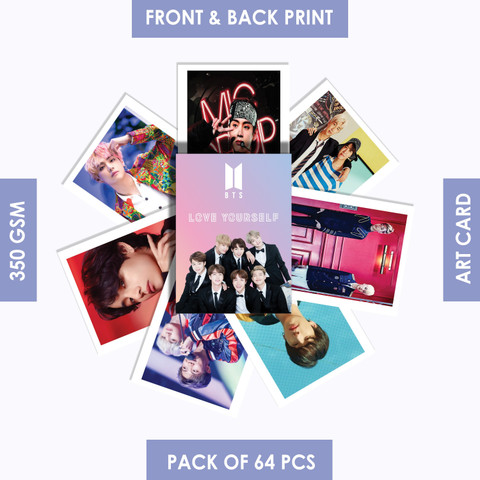 Special BTS Love Yourself Album Photo card For BTS True Fan's