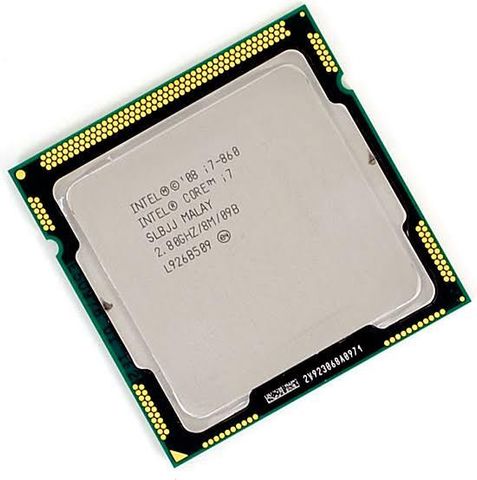 Intel I7 860 1st generation 2.8 GHz LGA 1156 Socket 4 Cores