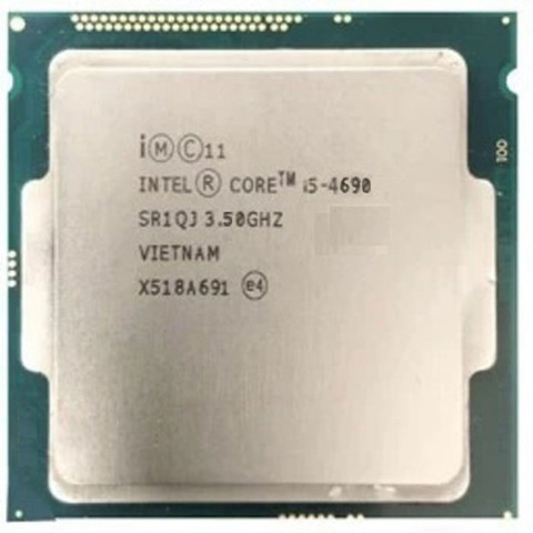 Intel Core i5-4690 CPU 本体 Intel i5-4690(4Th Generation ) 6 MB Smart Cache, 3.5 GHz LGA 1150