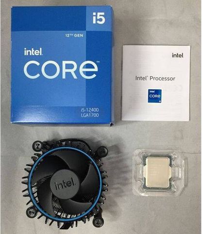 Intel Core i5 12400 Box 2.5 GHz Upto 4.4 GHz LGA1700 Socket 6