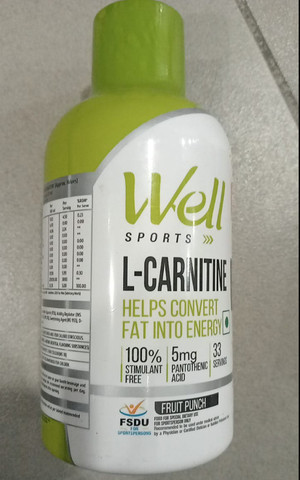 Modicare WELL SPORTS L-CARNITINE (HL2093 Fruit Punch)- 500ml-pack 2 Pre  Workout Price in India