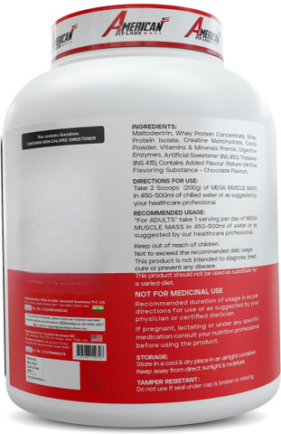AMERICAN FIT LABS American Fit labs Mega Muscle Mass 14 Servings Weight Gainers Mass Gainers Price in India - Buy AMERICAN FIT LABS American Fit labs Mega Muscle Mass 14 Servings Weight Gainers Mass