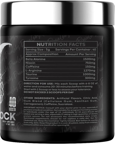DOSIXLABZ Blood Lock Pre Workout Price in India - Buy DOSIXLABZ