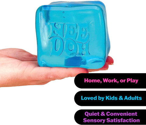 SHOPOGENIX Nice Cube Nee Doh-Age 3+Sensory Squeeze Toy with Super