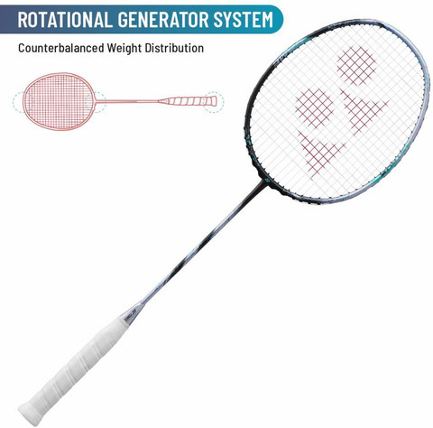 YONEX ASTROX 88D Game-4U/G5-2024Model Grey, Black Strung Badminton