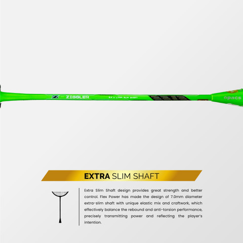 apacs Z-Ziggler (38 LBS, 6.4mm Slim Shaft) Made in Vietnam