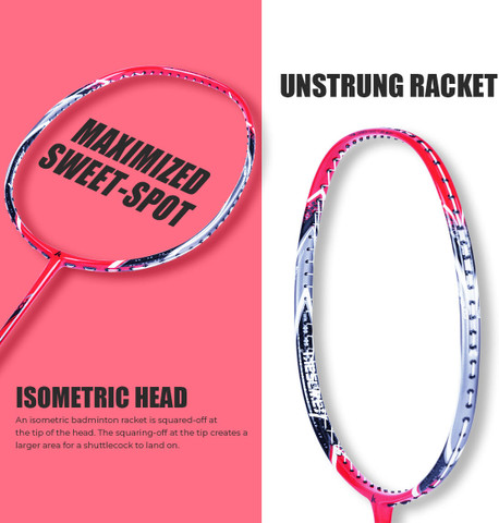 Kawasaki Conqueror 5360 Red Unstrung Badminton Racquet - Buy