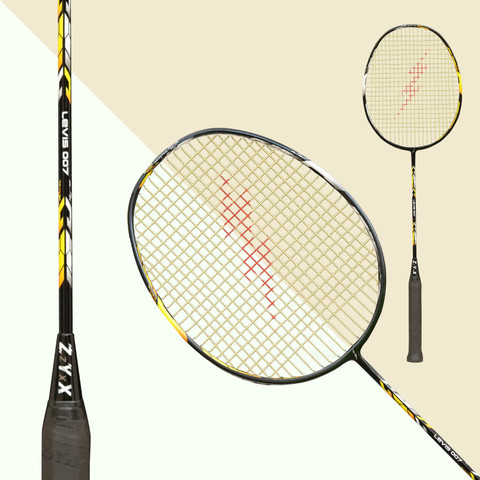 zzyxx LEVIS 007 Graphite Badminton Racquet-STRUNG- With Cover
