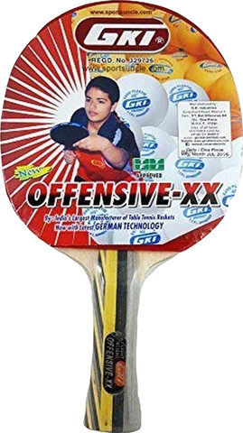 GKI Offensive XX Wooden Table Tennis Bat, Kung Fu Ping Pong Table