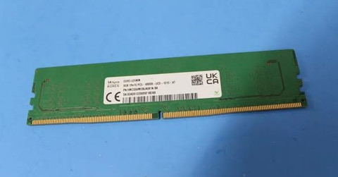 Sk Hynix 8GB DDR5 DESKTOP 4800B DDR5 8 GB (Single Channel) PC